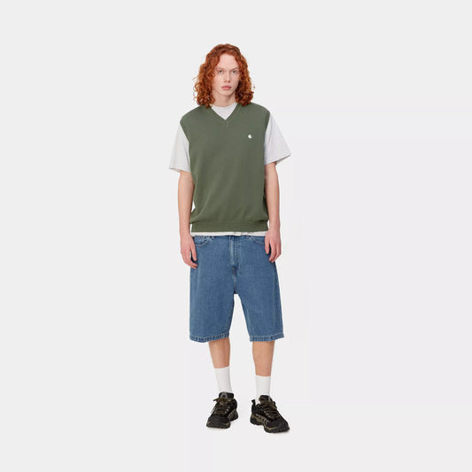 Carhartt WIP Landon Short - Stone Wash Denim