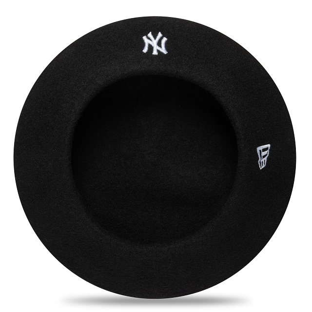 New Era New York Yankees Wool Beret - Black