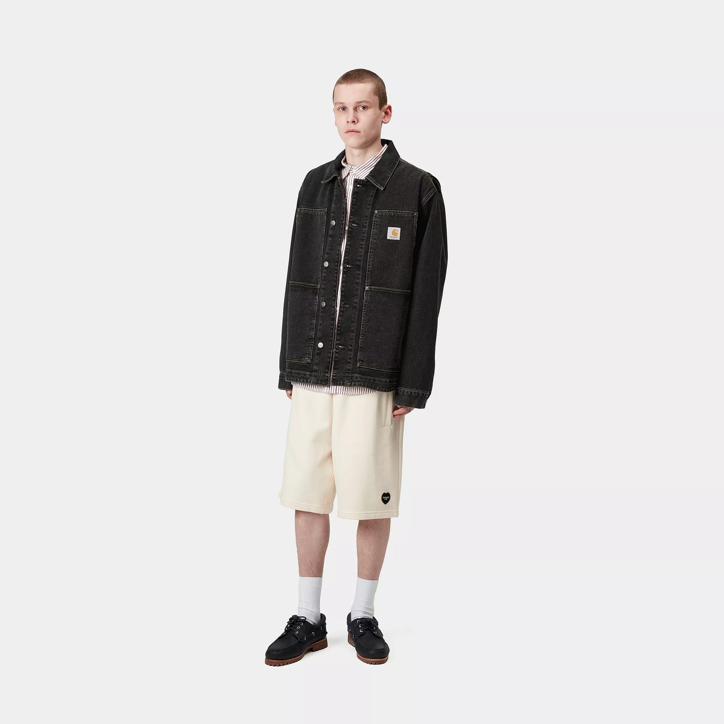 Carhartt WIP OG Double Front Jacket Maitland Denim - Black