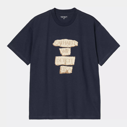 Carhartt WIP S/S Masterpiece T-Shirt - Blue