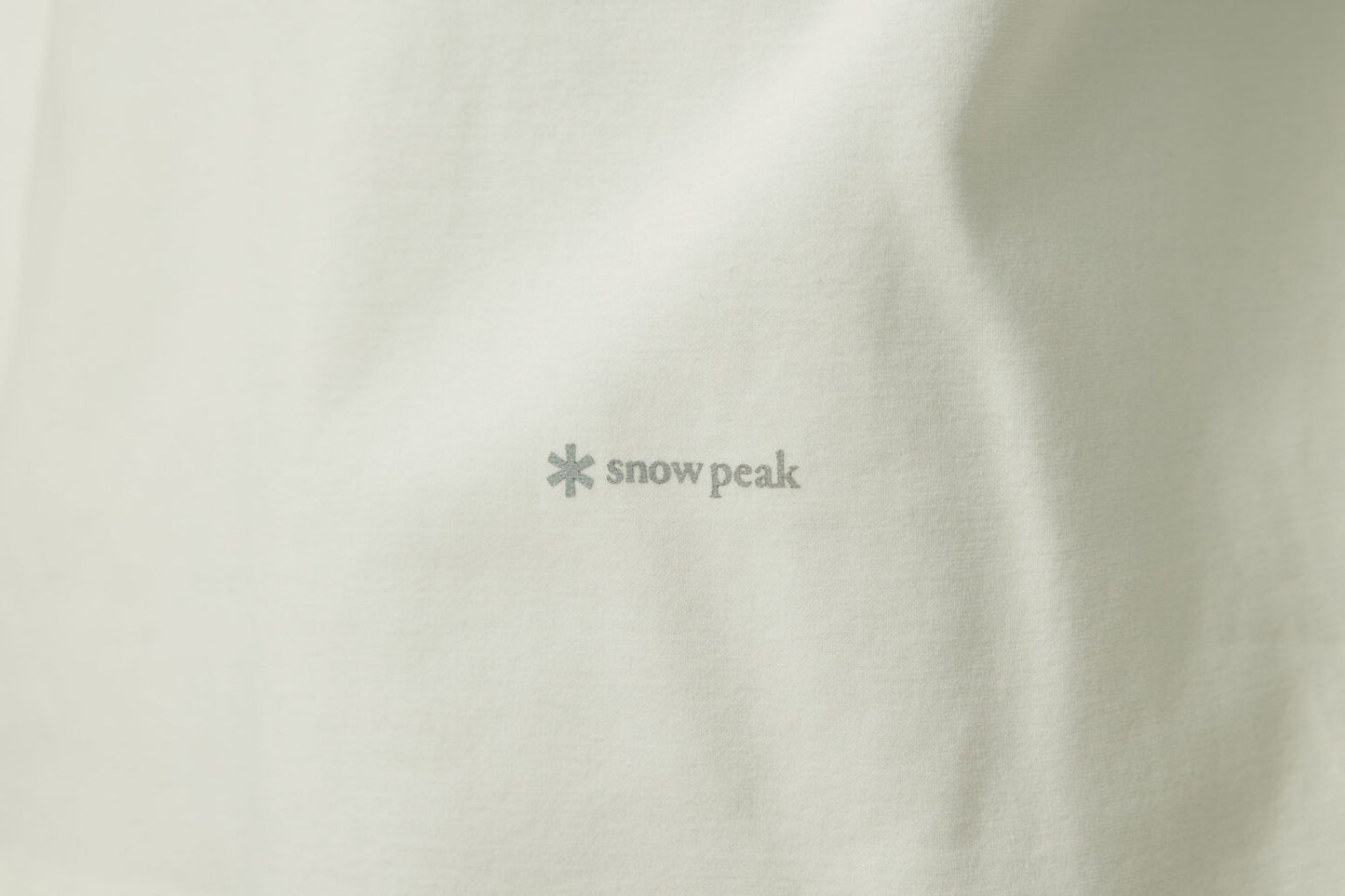 Snow Peak Organic Cotton Mercerised T-Shirt - White