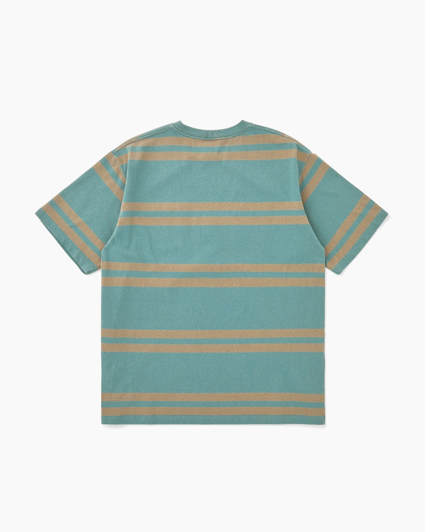 Khakis Bold Stripe S/S T-Shirt - Dusty Green