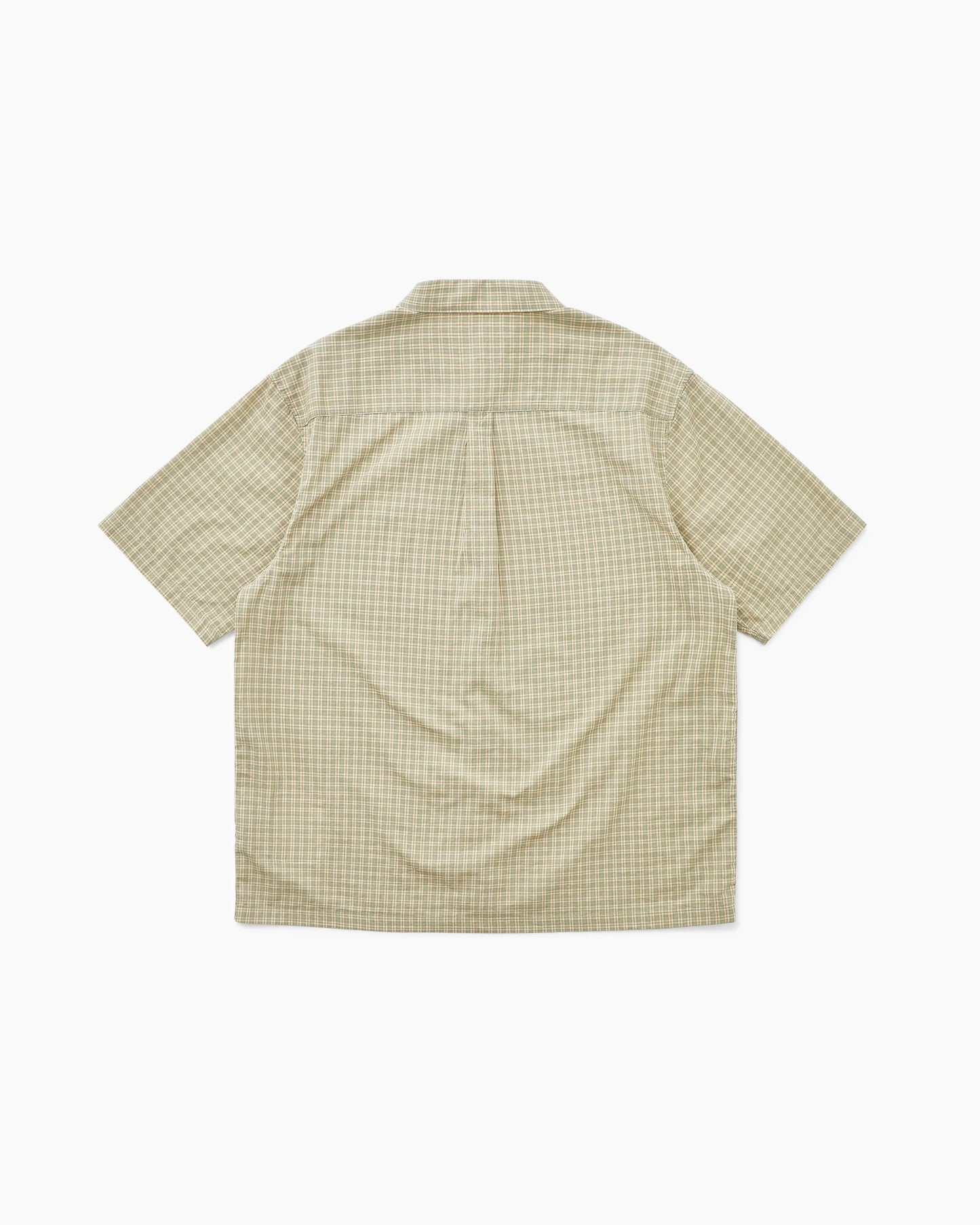 Khakis Border Check S/S Shirt - Green
