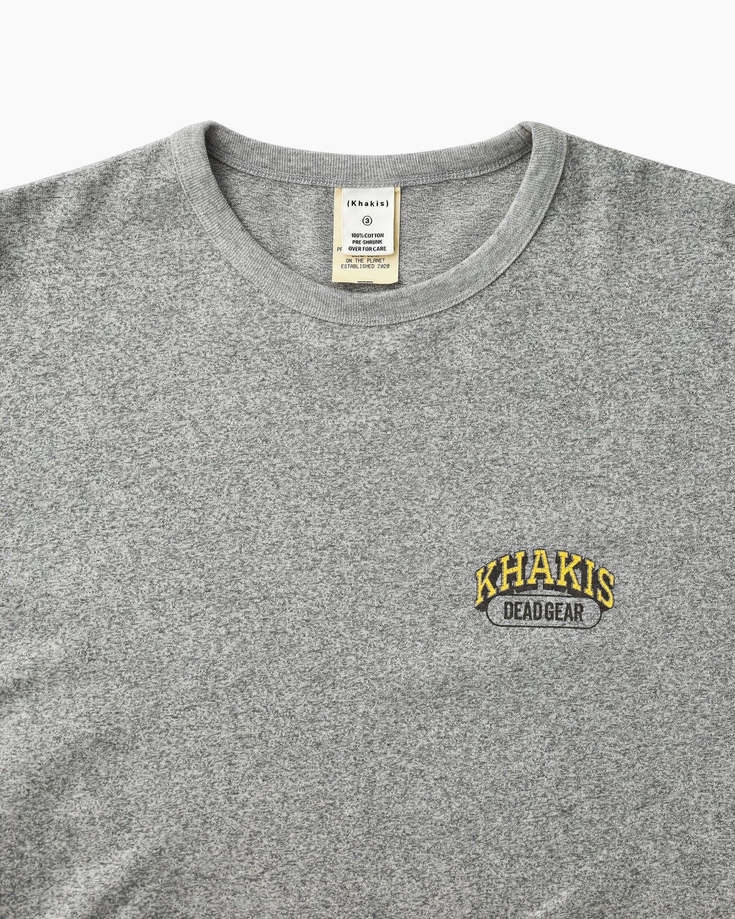 Khakis DEPT S/S T-Shirt - Grey