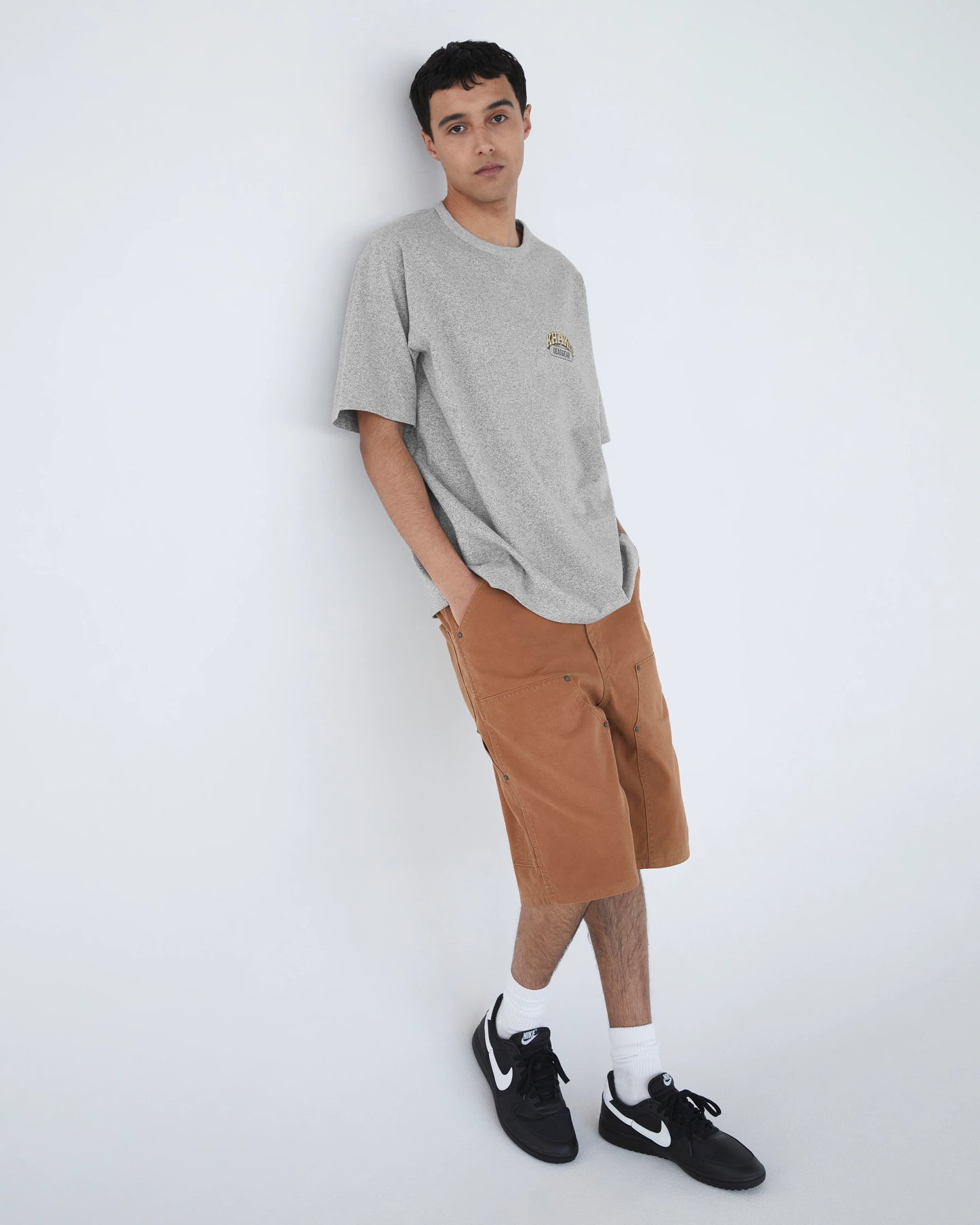 Khakis DEPT S/S T-Shirt - Grey