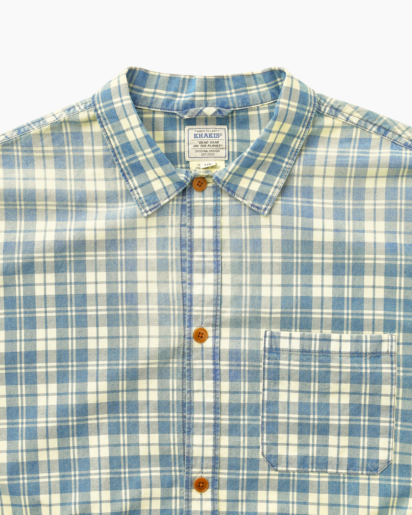 Khakis Hawaiian Jacket - Aged Blue