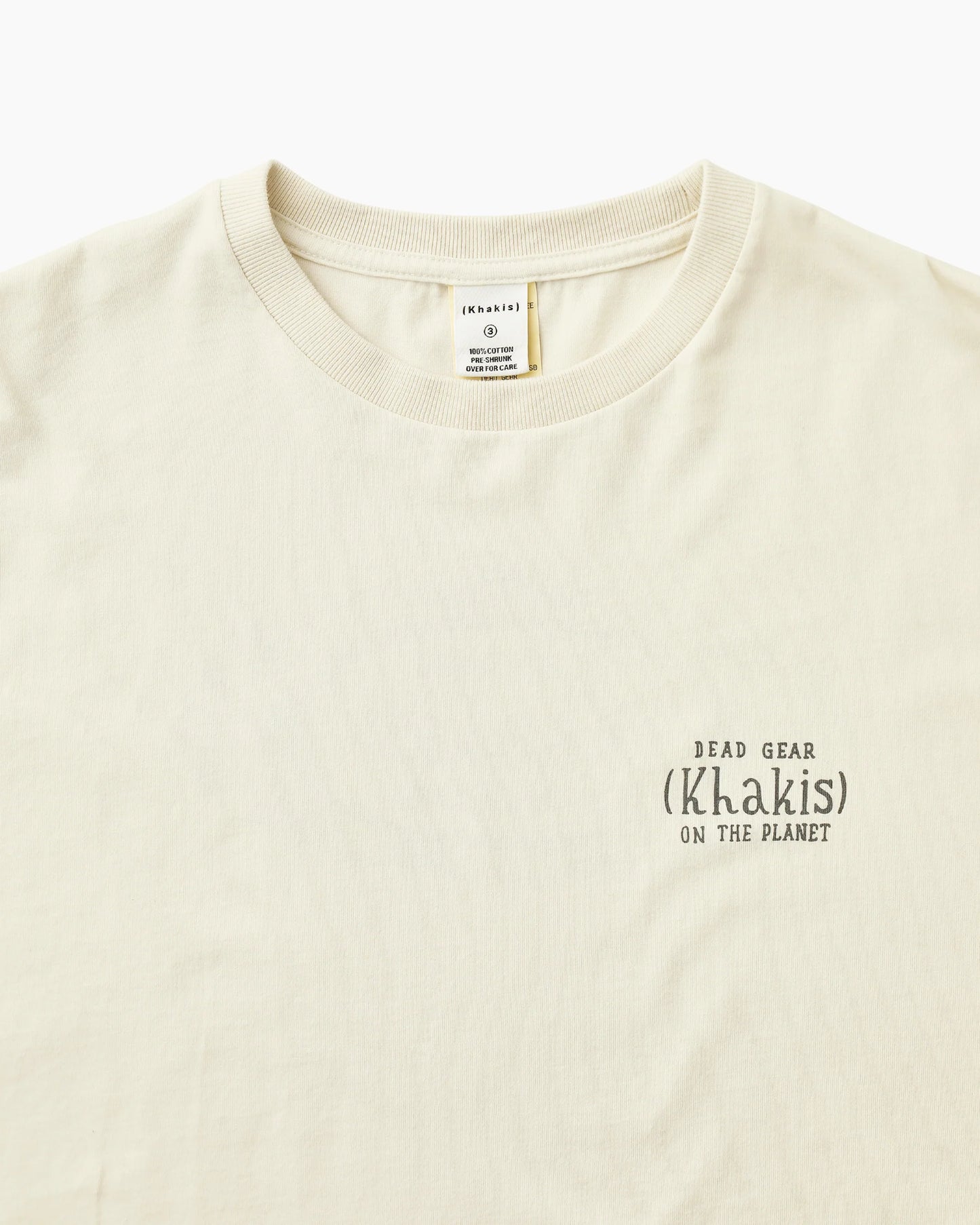 Khakis T.W Drawing S/S T-Shirt - Ivory