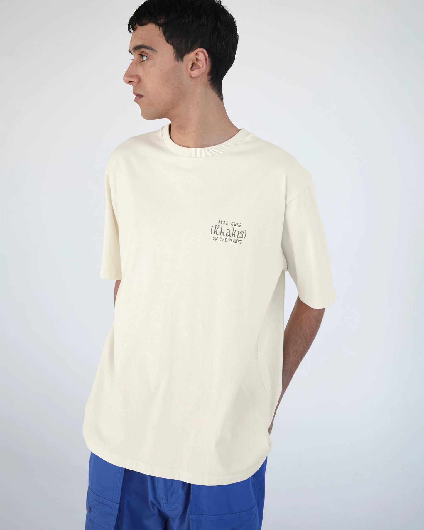Khakis T.W Drawing S/S T-Shirt - Ivory