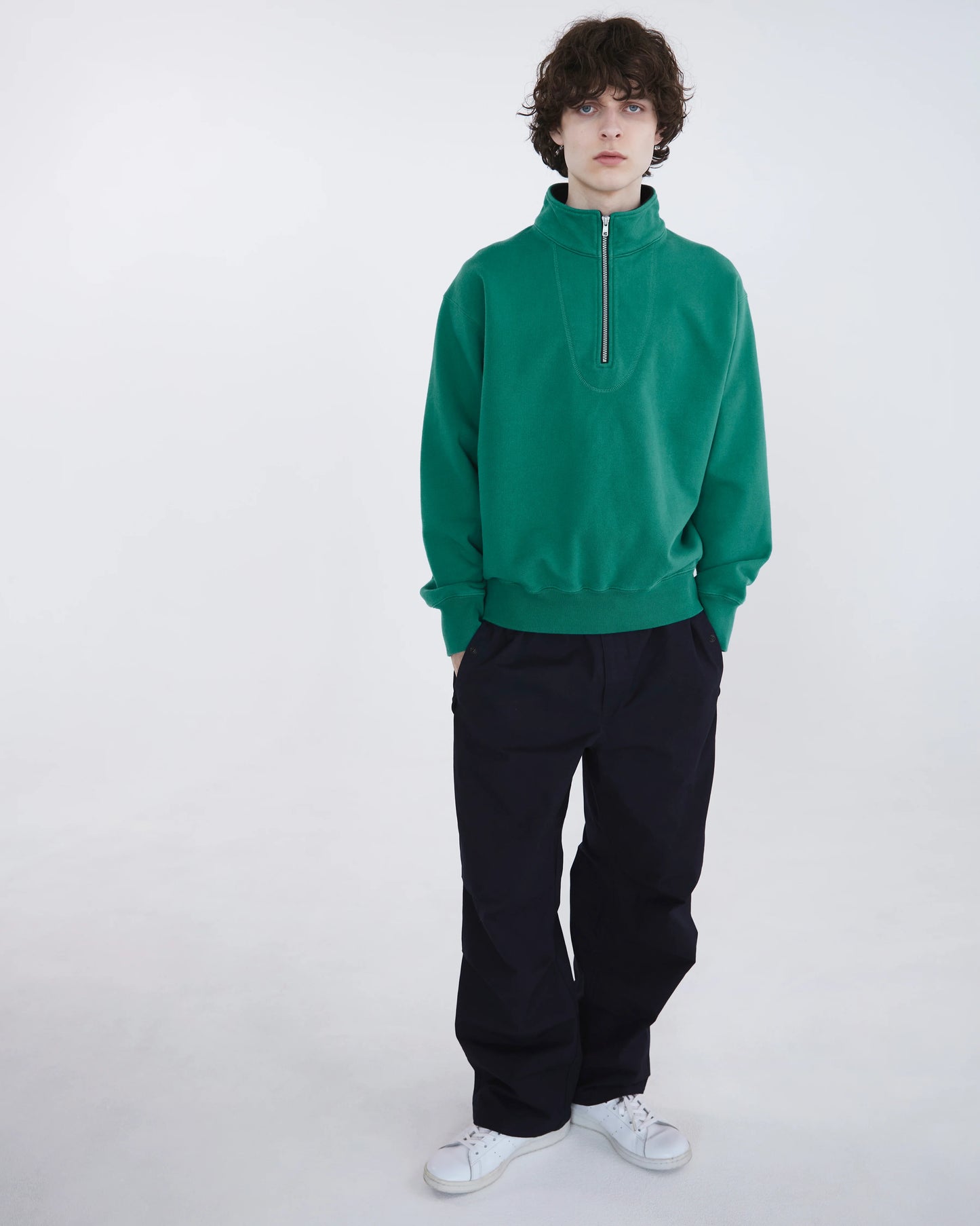 Khakis Warm Up Pullover - Green